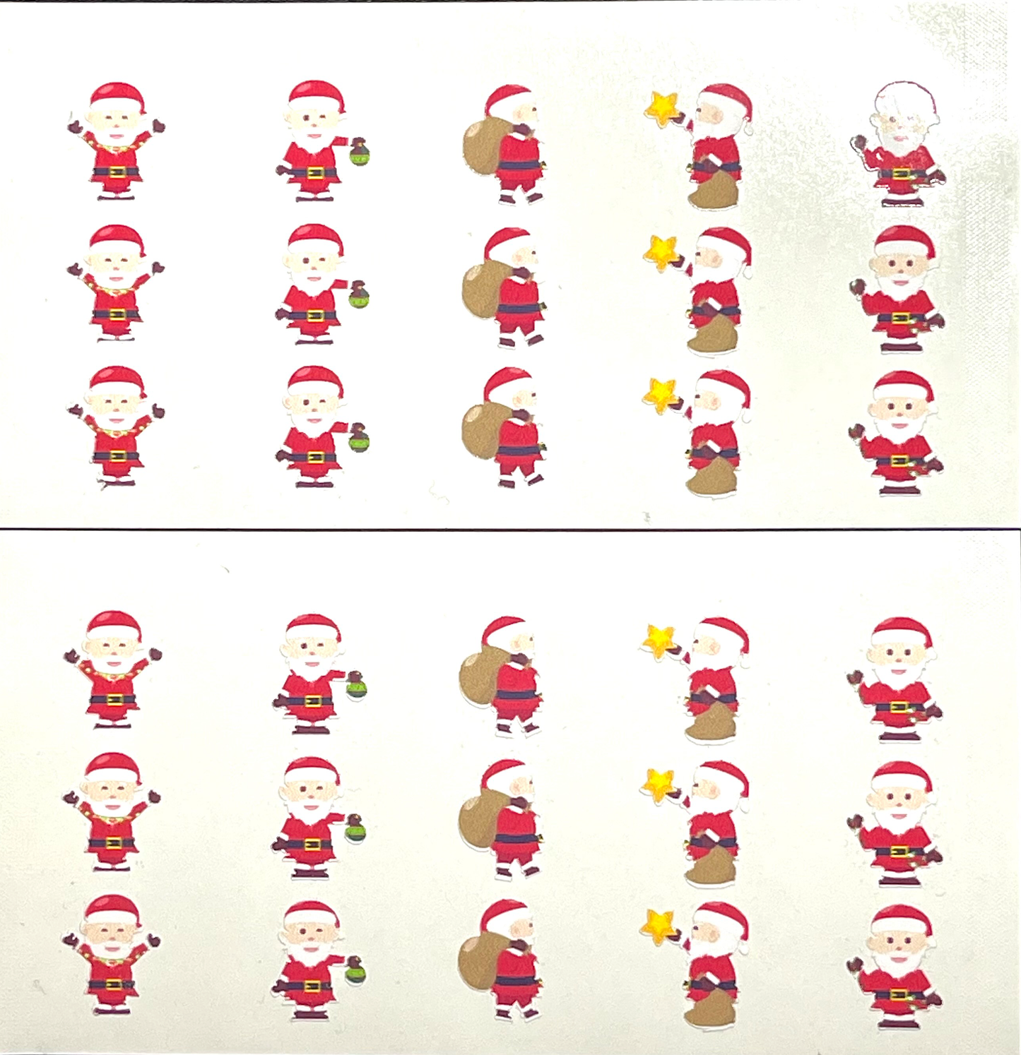 Christmas Nails Art Stickers [15pcs] image 6