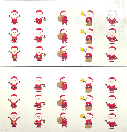 Christmas Nails Art Stickers [15pcs] image 6