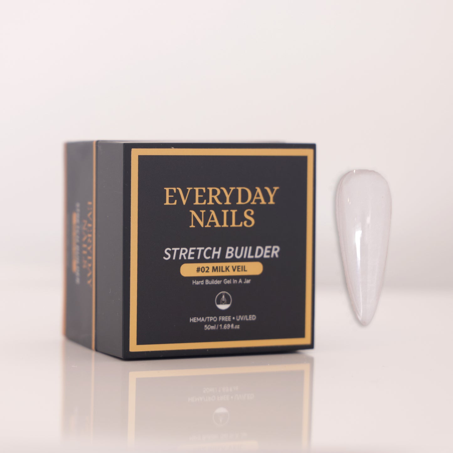 Stretch Builder Gel Milk Veil #02