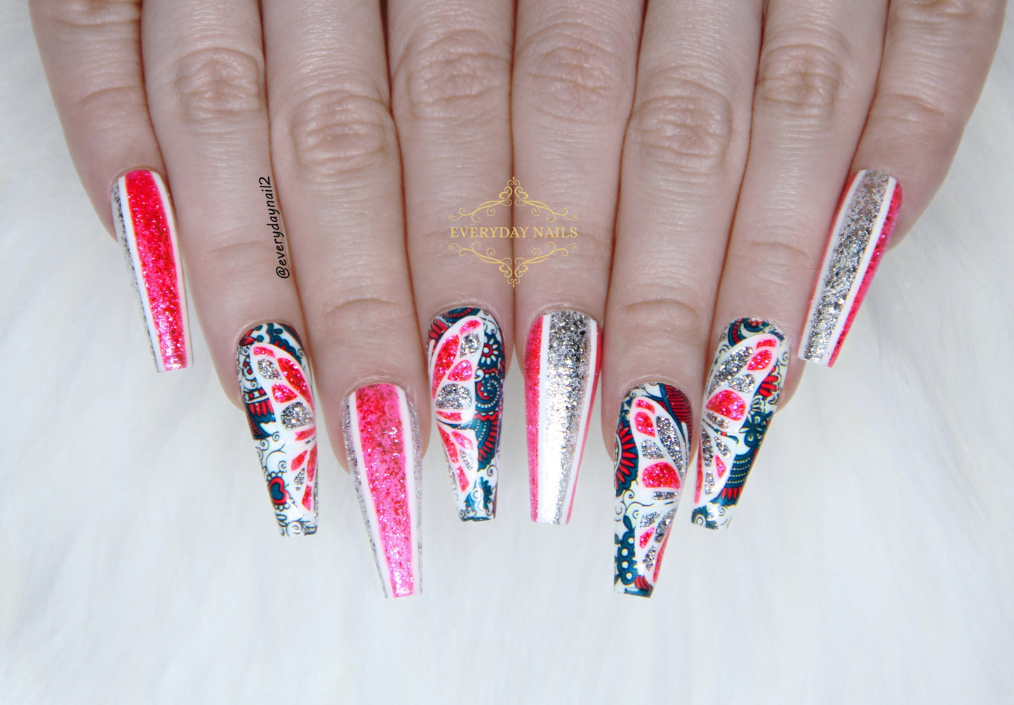 Butterfly Nails Art Glow In The Dark Stickers Set image 3