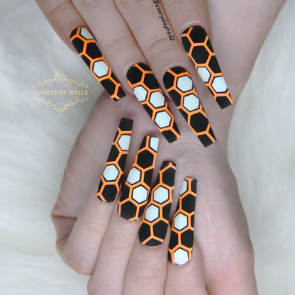 Honeycomb Glow In The Dark Stickers image 1