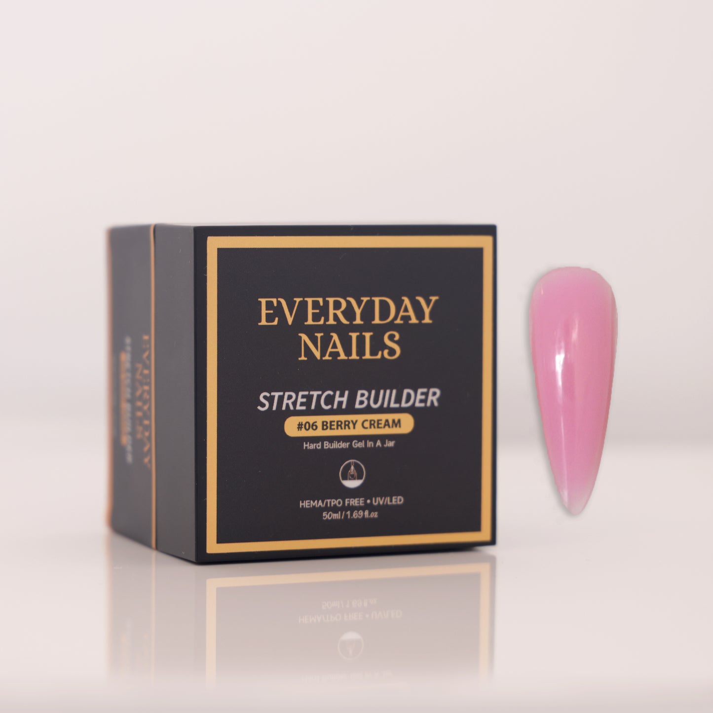 Stretch Builder Gel Berry Cream #06