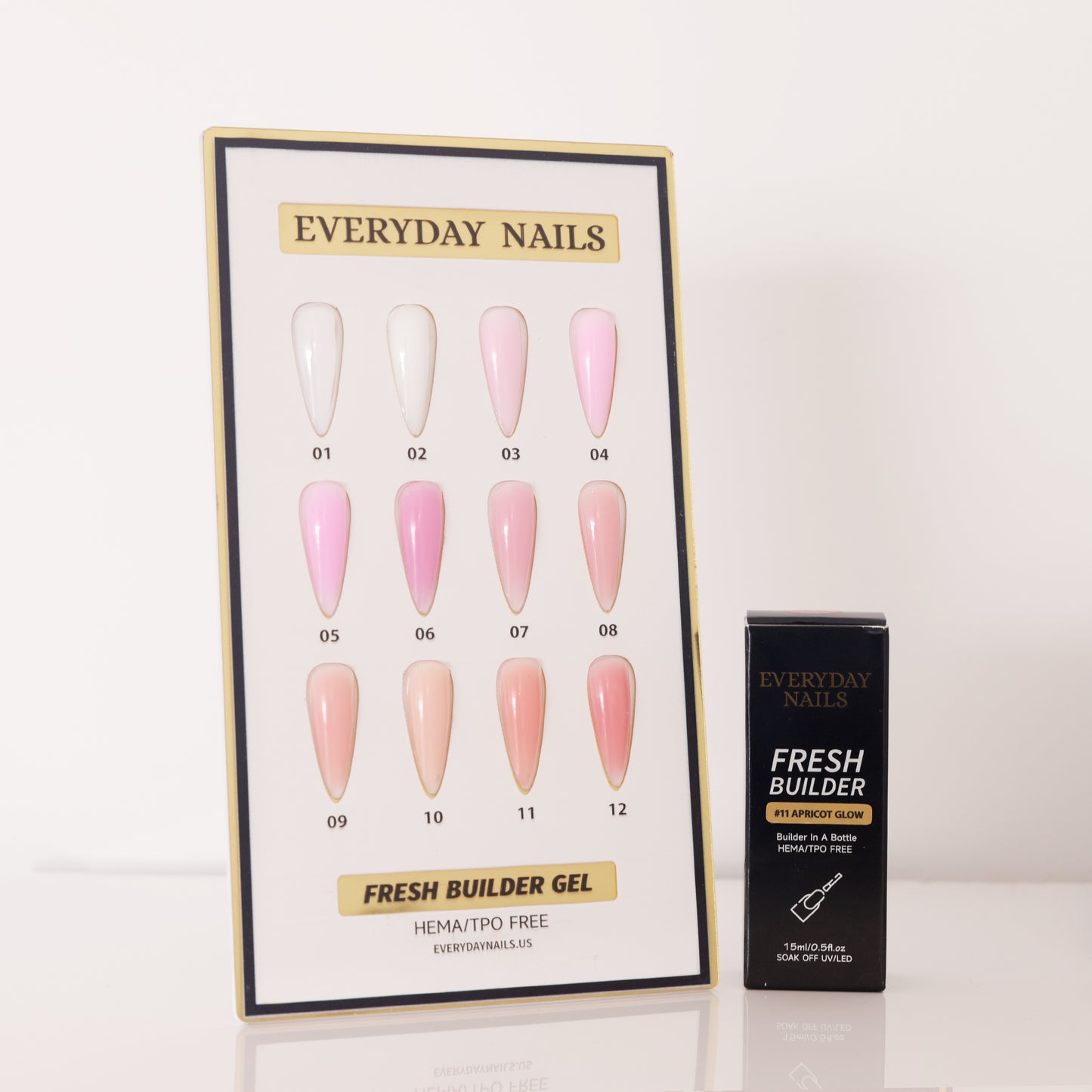 Fresh Builder Gel in a Bottle Bundle (HEMA/TPO FREE)