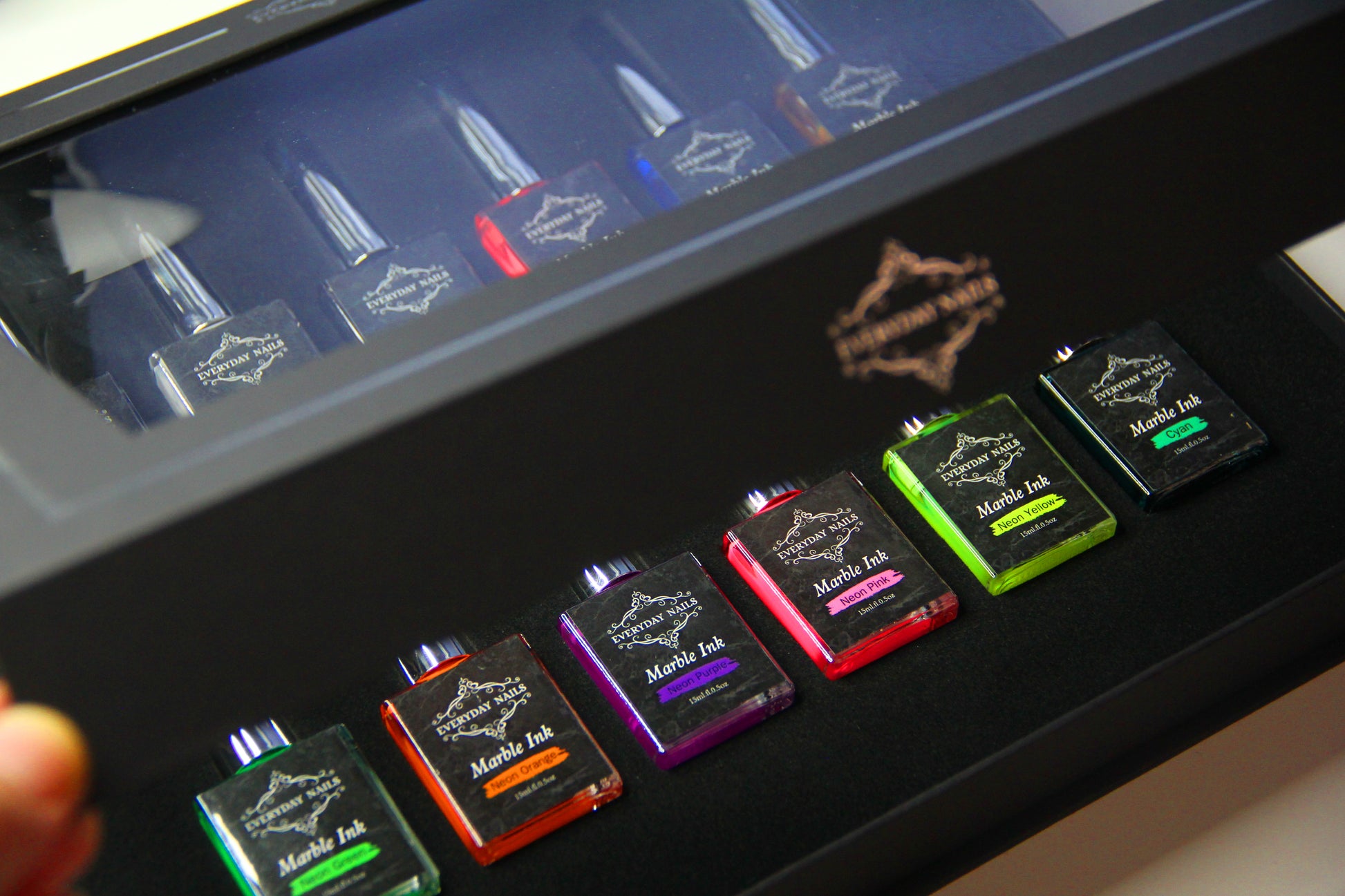 Everyday Nails Marble Ink Set 🌈 (12 Colors) image 2