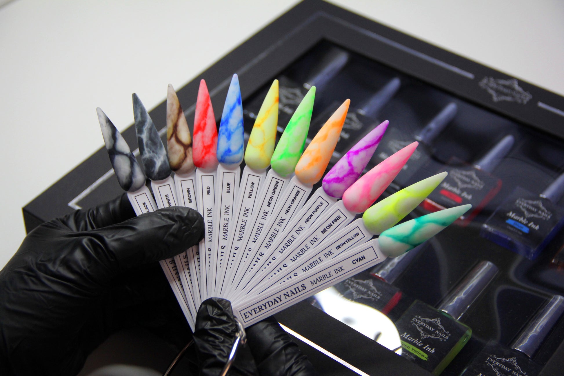 Everyday Nails Marble Ink Set 🌈 (12 Colors) image 3